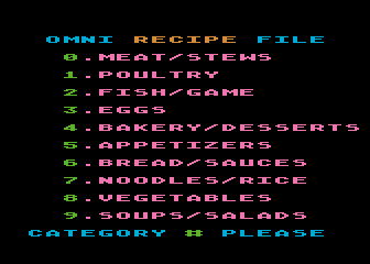 Omni Recipe File