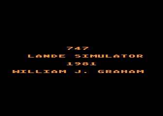 747 Flug-Simulator